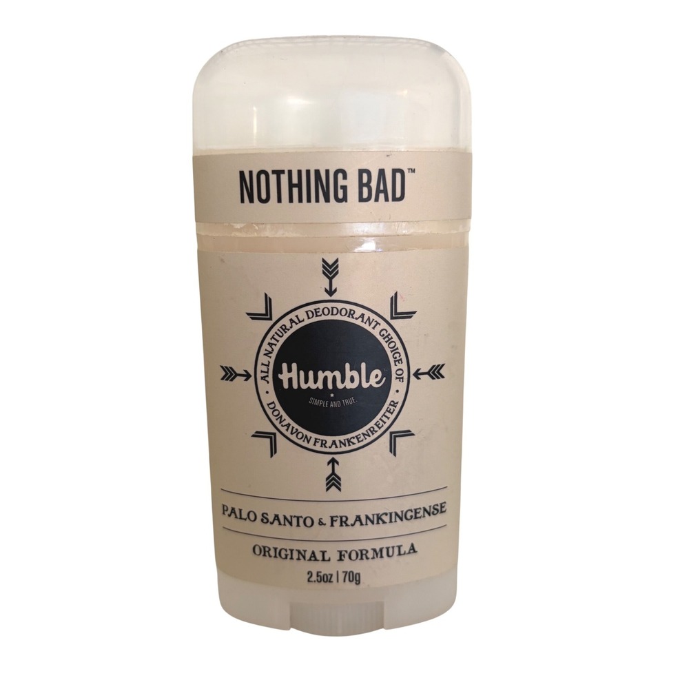 Humble Brands Palo Santo & Frankincense Natural Deodorant 2.5 oz New